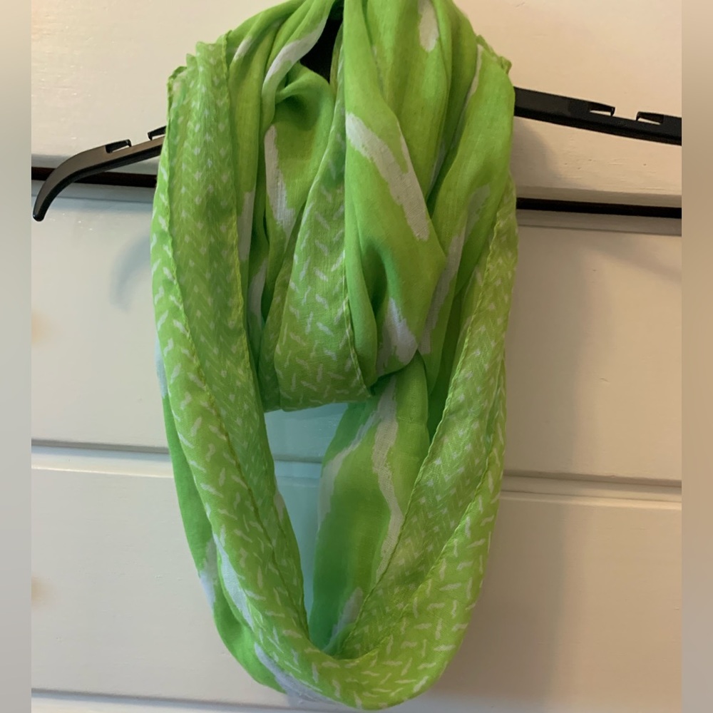 Green scarf